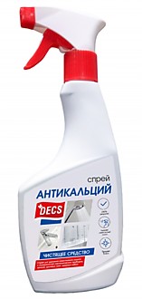 
    DECS Антикальций спрей 500 мл. 15 шт./уп.
  