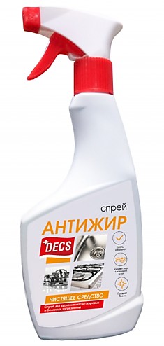 DECS Антижир спрей 500 мл. 15 шт./уп.