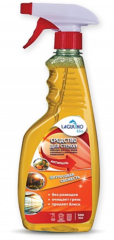 Lagulino Средство для стекол Цитрусовая Свежесть спрей